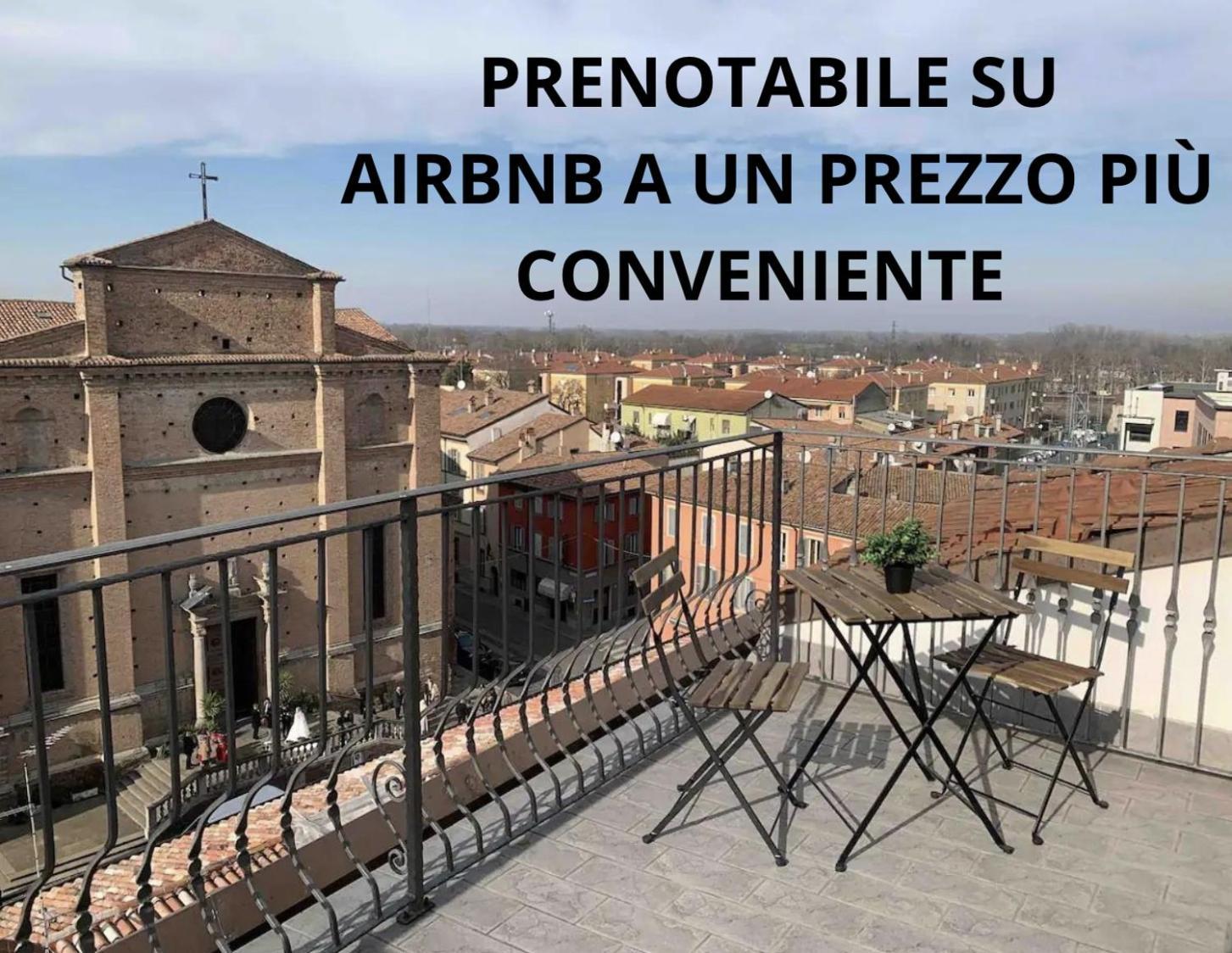 Mansarda Con Vista In Centro A Piacenza Apartment Exterior foto